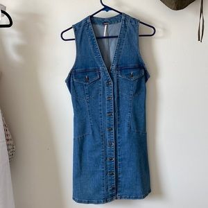 Free People Denim Dress size 4